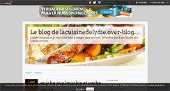 Desktop Screenshot of lacuisinedelydie.over-blog.com