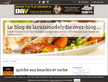 Tablet Screenshot of lacuisinedelydie.over-blog.com