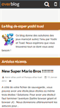 Mobile Screenshot of leblogdesuperyoshiettoad.over-blog.com