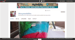 Desktop Screenshot of poussinbleu.over-blog.fr