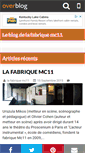 Mobile Screenshot of lafabriquemc11.over-blog.com