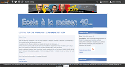 Desktop Screenshot of ecolealamaison40.over-blog.com