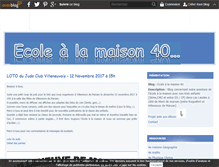 Tablet Screenshot of ecolealamaison40.over-blog.com
