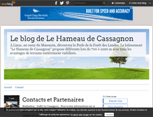 Tablet Screenshot of lehameaudecassagnon.over-blog.com