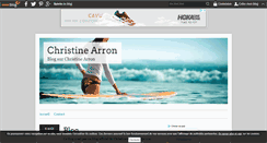 Desktop Screenshot of christine-arron.over-blog.com
