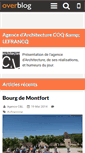 Mobile Screenshot of coqlefrancq.archi.over-blog.fr