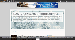 Desktop Screenshot of annettebricole.over-blog.com