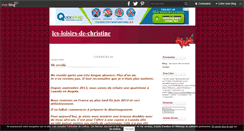 Desktop Screenshot of les-loisirs-de-christine.over-blog.com
