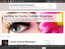 Tablet Screenshot of centreculturelmosaique.over-blog.com