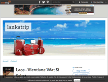 Tablet Screenshot of lankatrip.over-blog.com