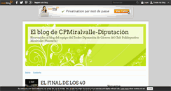 Desktop Screenshot of cpmiralvalle.over-blog.es