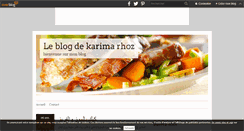 Desktop Screenshot of karimacuisine.over-blog.com