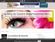 Tablet Screenshot of mediatheque-nelsonpaillou.over-blog.com
