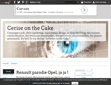 Tablet Screenshot of ceriseonthecake.over-blog.fr