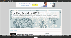 Desktop Screenshot of didine59119.over-blog.com
