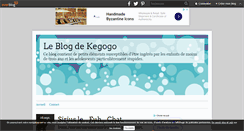 Desktop Screenshot of kegogo.over-blog.com
