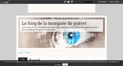 Desktop Screenshot of mosquee-gueret.over-blog.com