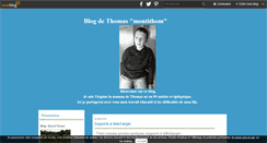 Desktop Screenshot of blogthomas.over-blog.com
