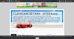 Desktop Screenshot of clevacances-tarn.over-blog.com