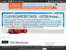 Tablet Screenshot of clevacances-tarn.over-blog.com