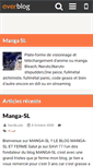 Mobile Screenshot of manga-sl.over-blog.fr