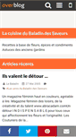 Mobile Screenshot of lebaladindessaveurs.over-blog.com