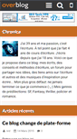 Mobile Screenshot of chronica.over-blog.com