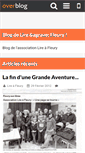 Mobile Screenshot of lireafleury.over-blog.com