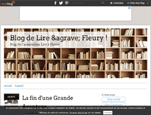 Tablet Screenshot of lireafleury.over-blog.com