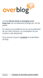 Mobile Screenshot of french.mind.in.shanghai.over-blog.com