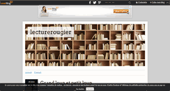 Desktop Screenshot of lecturerougier.over-blog.fr