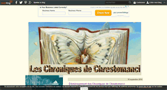 Desktop Screenshot of chrestomanci.over-blog.com