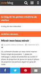 Mobile Screenshot of lespetitescreationsdemarina.over-blog.fr