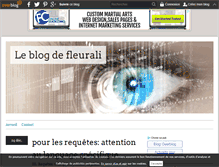 Tablet Screenshot of fleurali.over-blog.com