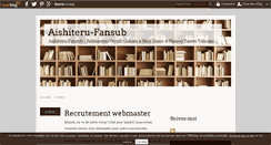 Desktop Screenshot of aishiteru.over-blog.com