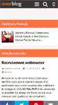 Mobile Screenshot of aishiteru.over-blog.com