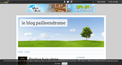 Desktop Screenshot of pailleendrome.over-blog.com