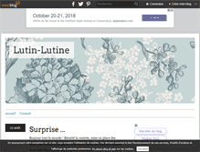 Tablet Screenshot of lutin-lutine.over-blog.com