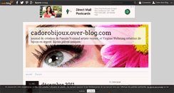 Desktop Screenshot of cadorobijoux.over-blog.com