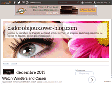 Tablet Screenshot of cadorobijoux.over-blog.com