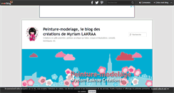 Desktop Screenshot of peinture-modelage.over-blog.fr