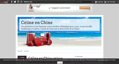 Desktop Screenshot of celine-en-chine.over-blog.com