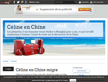 Tablet Screenshot of celine-en-chine.over-blog.com