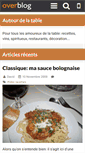 Mobile Screenshot of epicure.over-blog.com