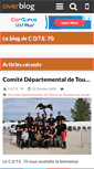 Mobile Screenshot of comite-departemental-de-tourisme-equestre-de-haute-saone.over-blog.com