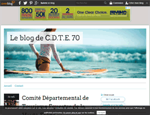 Tablet Screenshot of comite-departemental-de-tourisme-equestre-de-haute-saone.over-blog.com