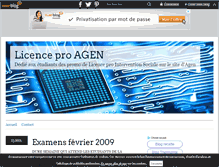 Tablet Screenshot of licenceproagen.over-blog.com