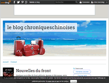 Tablet Screenshot of chroniqueschinoises.over-blog.com
