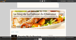 Desktop Screenshot of leblogdelacabaneduchasseur.over-blog.com
