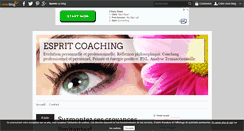 Desktop Screenshot of espritcoaching.over-blog.com